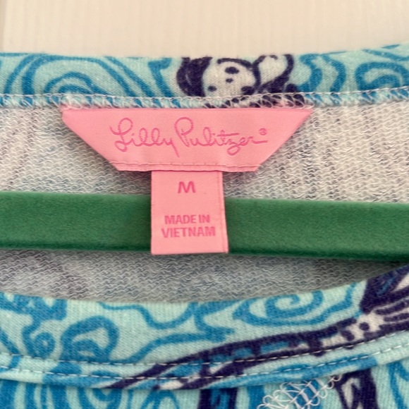 Lilly Pulitzer Kingsley Crew in Nice Tail (M) - Picture 2 of 4